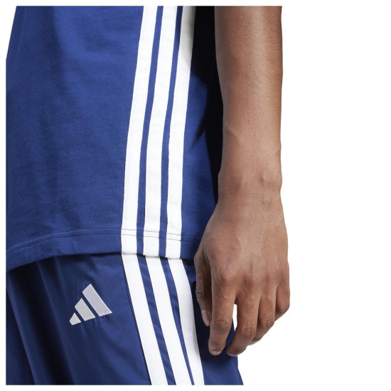 Adidas Ανδρική κοντομάνικη μπλούζα Essentials 3-S Single Jersey Tee